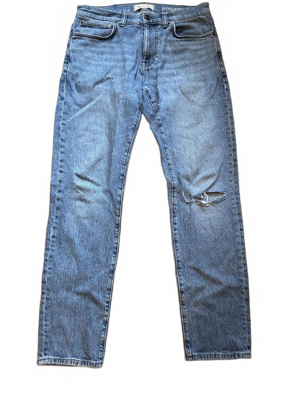 Madewell Athletic Slim Distressed Jean 32/32